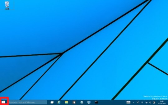 Windows 10 Technical Preview Build 9926の「終了方法」