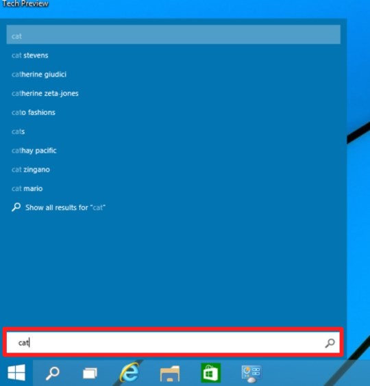 Windows 10 Technical Preview