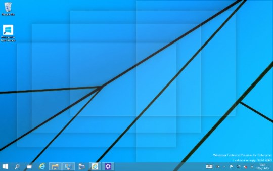 Windows 10 Technical Previewのデスクトップ上に表示されているウィンドウをすべて透明化する方法