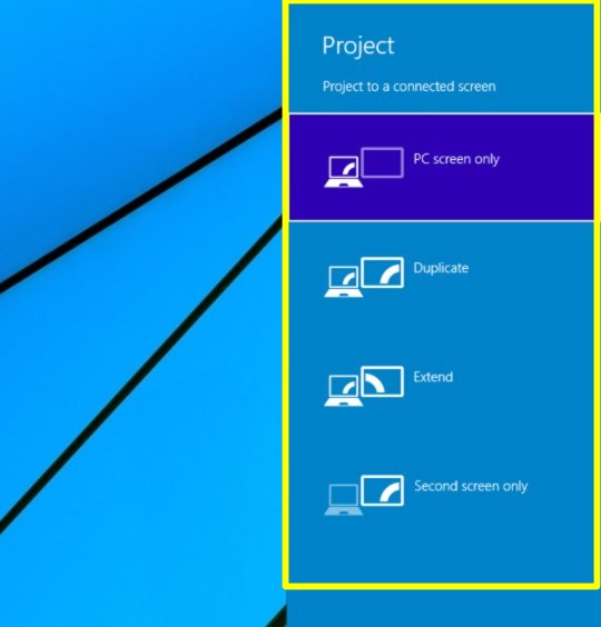 Windows 10 Technical Previewでマルチモニターを切り替える方法