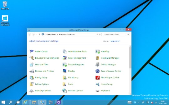 Windows 10 Technical Previewで選択中のウィンドウ以外を最小化する方法