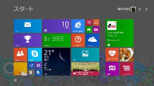 Windows 8.1 Updateのピクチャログオン