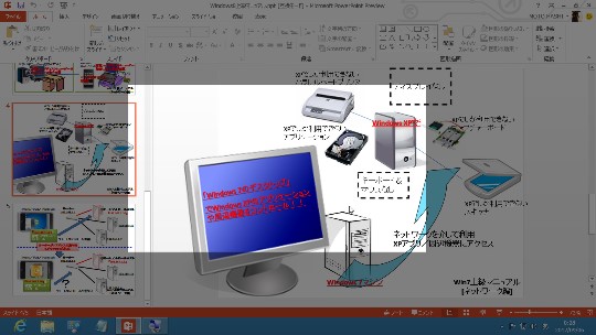 Windows 8でのプレゼンテーション中にモニター画面を拡大する方法